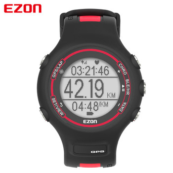 EZON T907 Digital Watches Men Women Clock Outdoor GPS Running Optical Heart Rate Monitor Smart Sport Bluetooth Hours IOS Android