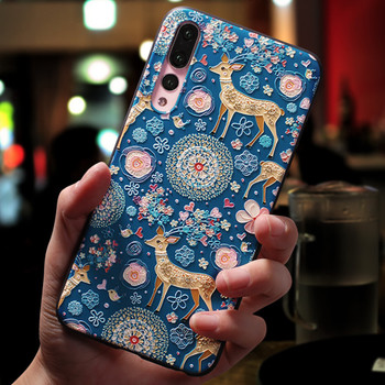 Eqvvol Cute Cartoon Patterned Phone Case For Huawei P20 P10 P9 Lite Pro Cases Ultra-thin TPU Cover For Honor 8 9 10 Lite Mate 10