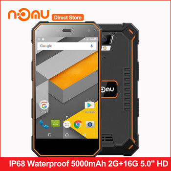  NOMU S10 IP68 Waterproof 4G LTE Smartphone Android 6.0 5000mAh Quad Core MTK6737 5.0" 2GB RAM 16GB ROM Mobile Phone
