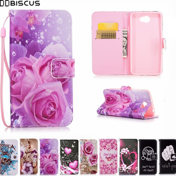 Leather Flip Wallet Soft Case For Huawei Y5 II 2 Y5II / Y6 ii Compact CUN-U29 CUN-L21 CUN-L01 Cover Honor 5A LYO-L21 CUN U29 L21