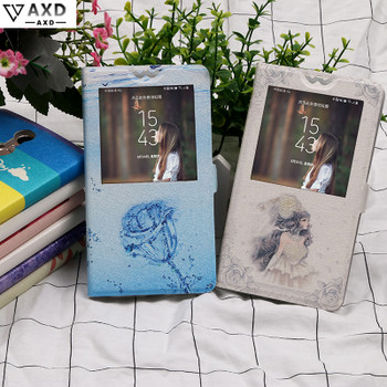 Flip Window case for Xiaomi Redmi Note 5 A Plus Prime Painting fundas protective Cartoon capa cover for Xiomi 5Plus 5A Note5