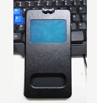 360 degree rotation Sports View Window PU leather and Soft TPU Protective Cases case cover  For Oukitel K6000 Pro