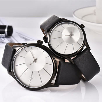 ONLYOU New Retro Male Watches Woman Watch Quartz Sport Wristwatches Fashion Simple Design Real Leather Band Couple Gift Clock