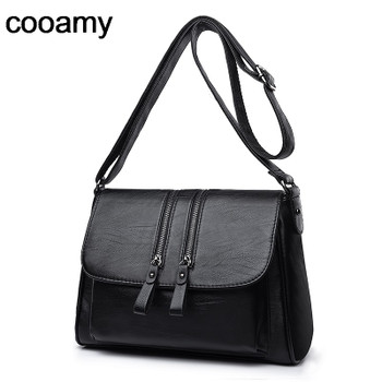 High Quality Women's PU Leather Handbags Tote All-match Shoulder Crossbody Bags Messenger Bag Women Shell Bags