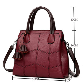 KMFFLY Brand Women Bags 2018 Fashion Leather Bags Women Handbags High Quality Luxury Brand Shoulder Bags Ladies Sac A Main