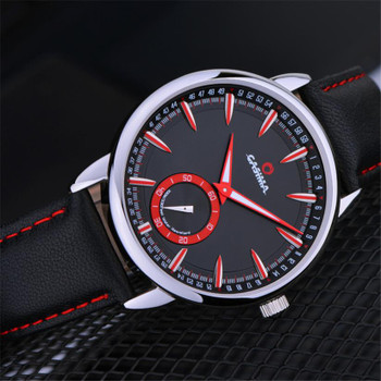 2017 NEW Fashion CASIMA 8304 Men Sport Men's Watch Multi-function Calendar Luminous Quartz Watch L8293