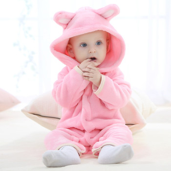 Baby rompers bear Spring autum new born jumpsuit one pieces wear baby clothes recem nascido roupa de bebe menino macacao YJY01