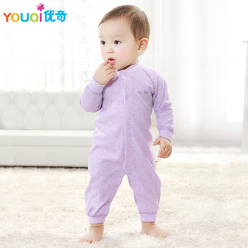 YOUQI Colored Cotton Baby Rompers Baby Boy Clothes 3 6 Months Autumn Toddler Infant Jumpsuit Clothing Spring Baby Girl Clothes