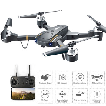 GW58 Selfie Drone With Camera HD 720P/1080P Wide Angle FPV Dron Attitude Hold Quadcopter 2.4Ghz 4CH RC Helicopter VS E58 SG700