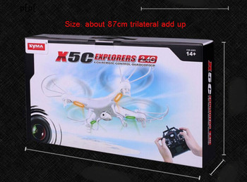 New Syma x5c Upgrade Syma x5c-1 2.4G 4CH 6-Axis aerial RC Helicopter Quadcopter Toys Drone With Camera or Syma x5 Without camera