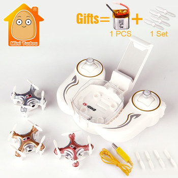 MiniTudou CX-10WD CX10WD CX-10WD-TX Mini Wifi FPV High Hold Mode 0.3MP Camera  Phone Control RC Quadcopter RTF
