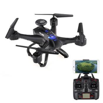 5.8G Drone Selfie X191 2.4G 4CH 2.0MP Drone with Camera HD FPV GPS RTH Height Hold RC Quadcopter Remote Control Helicopter