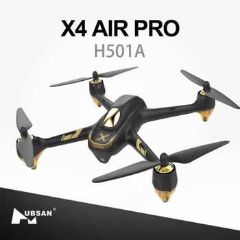 Hubsan H501A X4 WIFI Brushless FPV APP Compatible RC Headless Quadcopter Drone with 1080P HD Camera GPS Waypoint Live Video