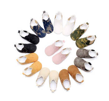 2018 hot sell fall fashion new style pu leather baby moccasins shoes sofe sole baby girls boys shoes first walkers baby boots