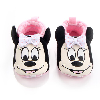 Fashion Cotton Cloth Baby First Walker Cartoon Infant Boy Girls Shoes Bebe Toddler Moccasins Non-slip Soft Bottom Shoes