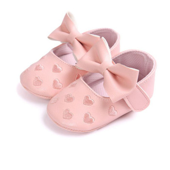 Bebe PU Leather Baby Boy Girl Baby Moccasins Moccs Shoes Bow Fringe Soft Soled Non-slip Footwear Crib Shoes