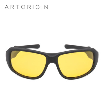 ARTORIGIN Polarized Sunglasses Men Women Night Vision Goggles Driving Glasses Anti Glare Safety Sunglass With Box AT003