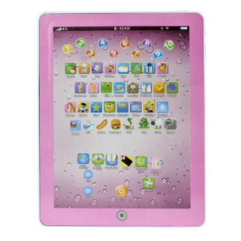 ISHOWTIENDA New Child Touch Type Computer Tablet English Learning Study Machine Toy For Children Kids Baby Puzzle Toy Gift