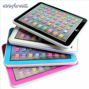Abbyfrank Children English Learning Vocal Tablet Toys Pa Ledarning Tools Kids Laptop Pad Learning Education Toys For Baby