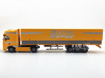 1:50 Alloy engineering model car container trailer truck Christmas new year gift collection children's kid toy original box