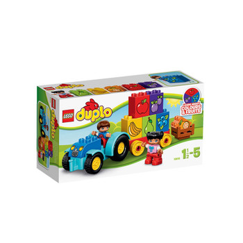 LEGO Duplo My First Tractor Architecture Building Blocks Model Kit Plate Educational Toys For Children L10615