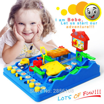   Intellectual ball Waterpark Beckham Adventures  Montessori desktop game, Adventure of Bebe Perplexus Bakham Maze Puzzle  toys