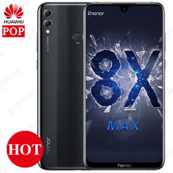 Huawei Honor 8X Max 7.12'' big Screen OTA Update LTE Smartphone 8X Max Mobilephone Android 8.1 Octa Core 1.5GHz Screen 5000mAh