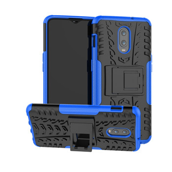 For OnePlus 6T Case OnePlus6T TPU &amp; PC Dual Armor with Stand Hard Silicone Cover For One Plus 6T OnePlus 6 T 1+6t Phone Case