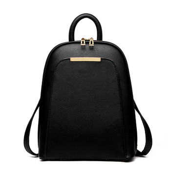 DIZHIGE Brand 2017 Solid High Quality PU Leather Backpack Women Designer School Bags For Teenagers Girls Luxury Women Backpacks