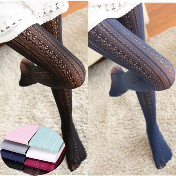Spring Summer Girls Tights Hollow Striped Sexy Stockings Women Female Lolita Nylon Tights Japanese Pantyhose With Foot