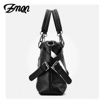 ZMQN Women Bags High Capacity Leather Handbags Mature Female Over Shoulder Bags For Womens Famous Brands Designer Handbags A857