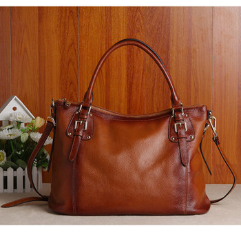 NEW Women Handbags Genuine Soft Cow Leather Fashion Large capacity Shoulder Bags High Quality Female woman messenger bags