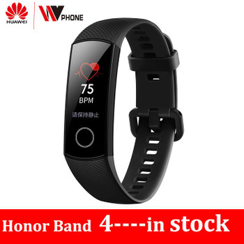 Original Huawei Honor Band 4  Smart Bracelet 50m Waterproof Color ouch screen Heart Rate Sleep Snap Smart Wristband