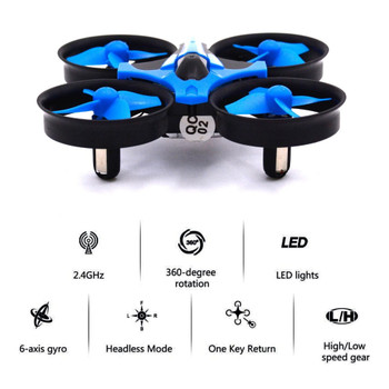 Newest jjrc h36 PK h20 x1 h8c Mini Drone 6 Axis RC Micro Quadcopter With Headless Mode One Key Return Vs H8 Toys Kid rc airplane