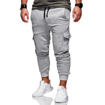 New 2019 Men Cargo Pants Fashion Tactical Joggers Fitness Workout Pockets Sweatpants Plus Size 4XL Casual Hip Hop Male Trousers