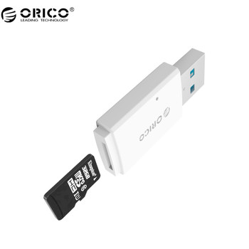 ORICO CRS11 Mini Card Reader Mobile Phone Tablet PC USB 3.0 5Gbps for Micro SD/TF -White