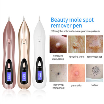 Portable LCD Skin Care Tool Kits Spot Tattoo Freckle Removal Machine No Bleeding Mole Dot Removing Laser Plasma Pen BeautyCare