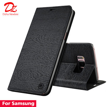 For Samsung galaxy S7 S8 S9 Note 8 Leather Case for Samsung galaxy S7 edge S8 S9 Plus PU Flip cover card slot stand