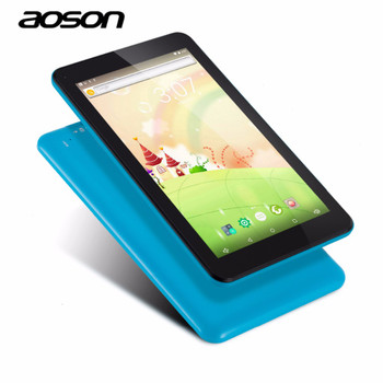 Imported Aoson M753 7 inch Android 6.0 Kids Tablet PC IPS 16GB/1GB Bluetooth WIFI with Parental Control Software Candy Blue Color