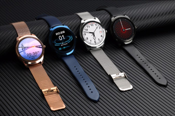 Slimy Smart Watch 1.22 Inch Round Screen Support Sport Heart Rate Monitor Bluetooth Smartwatch For IOS Android PK DM09 K88H KW18