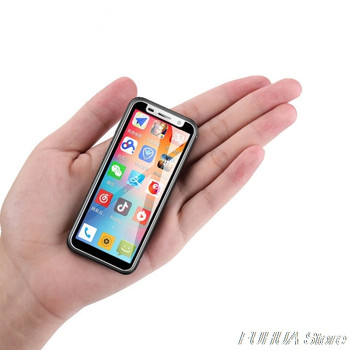 Super Mini Smartphone Melrose 2019 Ultra Slim 3.4Inch MTK6739V 1GB 8GB Android 8.1 Fingerprint ID 5MP 4G Mobile Phone Pk S9 Plus