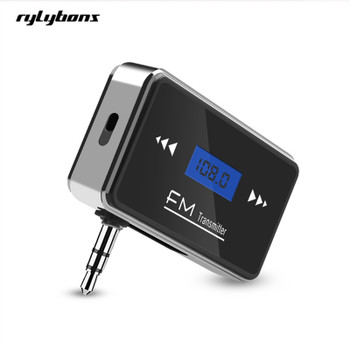 3.5 mm Wireless Car Radio Music Audio FM Transmitter HandsFree FM Modulator Transmissor FM LCD displayer for iPhone Android 