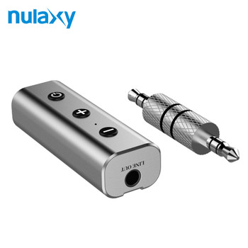 Nulaxy Bluetooth Receiver 3.5mm Jack Bluetooth Audio Music Wireless Receiver Adapter Car Aux Cable Free For Speaker Headphone