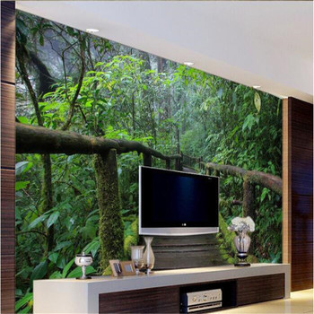 beibehang 3d large wall mural wallpaper HD Bridge at night under the magnificent Art Room  backdrop custom silk photo wallpaper