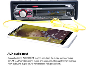 1 din Car Electronics Car Audio Car MP3 Music Player Stereo FM LCD Screen Support USB SD DVD Mp3 Player AUX with Remote Control