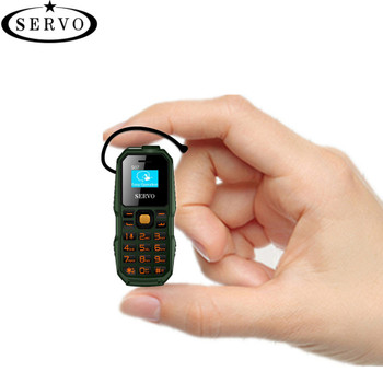 Original Phone SERVO S07 Smallest Mini Cellphone Wireless Bluetooth Earphone Ultra Low Radiation Bluetooth Dialer Dual SIM Phone