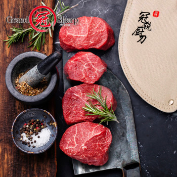 Chinese Cleaver Handmade Kitchen Knives Chef Cooking Tools Christmas Gift Vegetables Meat Slicing Knife Camping BBQ Outdoor Pro 