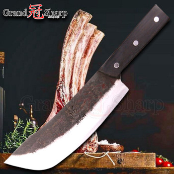 Chef Cleaver Knife Chopper Slicing Cooking Tools Handmade Kitchen Knives Traditional Chinese Style Pro Sharp Slaughter Knife NEW
