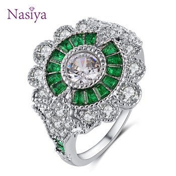 New Fashion Rings For Women Party Elegant Luxury Bohemia Jewelry 925 Sterling Silver Wedding Engagement Ring Top Quality Gifts
