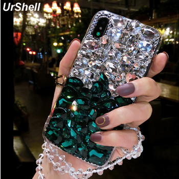luxury Rhinestone Diamond Cases for Samsung Galaxy S9 S8 Plus Note 9 8 A3 A5 A7 J3 J5 J7 2017 Prime A8 Plus 2018 Phone Case
